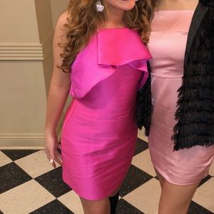 Gianni Bini Pink Ruffle Dress
